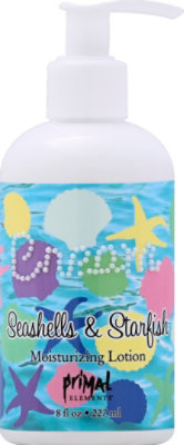 Seashells And Starfish Lotion - 8 Oz - Image 2