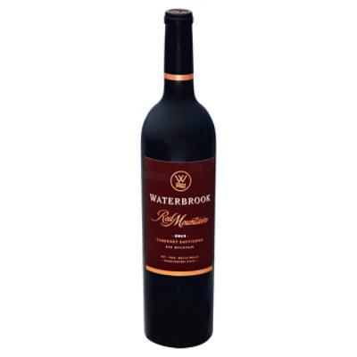 Waterbrook Cab Red Mountain - 750 Ml - Image 1