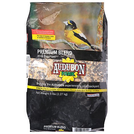 Audubon Park Wild Bird Food Premium Blend Bag - 5 Lb