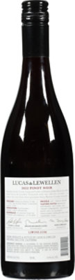 Lucas And Lewellen Pinot Noir Wine - 750 Ml - Image 4