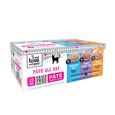 I and love and you Pate All Day Cat Food Holistic Variety Pack - 12-3 Oz - Image 2