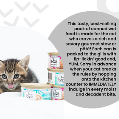 I and love and you Pate All Day Cat Food Holistic Variety Pack - 12-3 Oz - Image 4