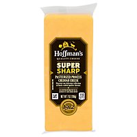 Hoffmans Cheese Super Sharp Chunk - 7 Oz - Image 1