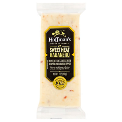 Hoffmans Cheese Sweet Heat Habanero Chunk - 7 Oz - Image 1