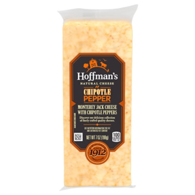 Hoffmans Cheese Monterey Jack With Chipotle Pepper - 7 Oz