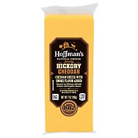 Hoffmans Cheese Cheddar Smoked Hickory Chunk - 7 Oz - Image 2