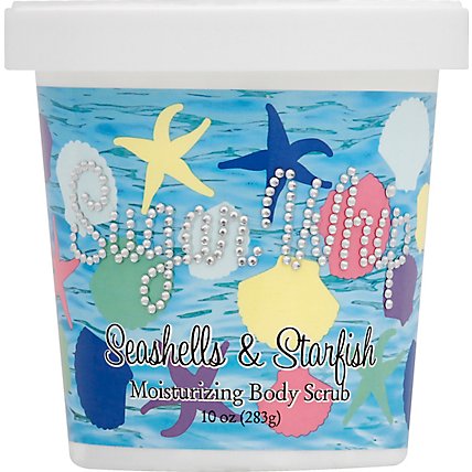 Seashells And Starfish Sugar Whip Moisturizing Body Scrub - 10 Oz - Image 2