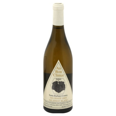 Au Bon Climat Pinot Blanc/Gris Wine - 750 Ml