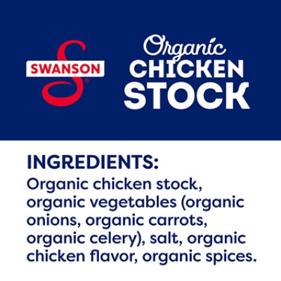 Swanson Organic 100% Natural Chicken Stock - 32 Oz - Image 5