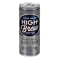 High Brew Coffee Cold-Brew Black & Bold - 8 Fl. Oz. - Image 3