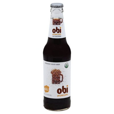 Obi Probiotic Orgnc Root Beer - 12 Fl. Oz. - Image 1