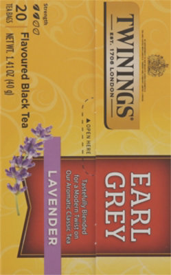 Twinings of London Black Tea Earl Grey Lavender - 20 Count - Image 5