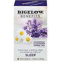 Bigelow Benefits Herbal Tea Chamomile & Lavender - 18 Count - Image 2