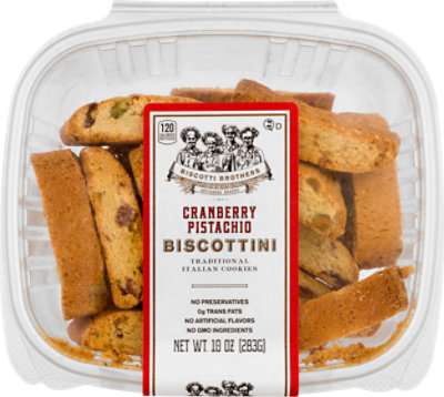 Biscottini Pistachio Cranberry Bbb - 10 Oz