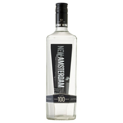 New Amsterdam Vodka 100 Proof - 750 Ml - Image 2