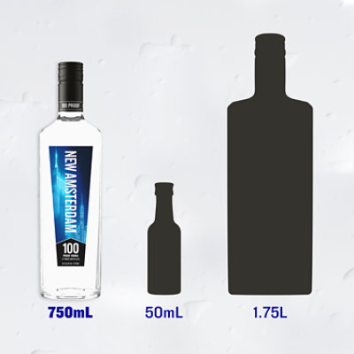 New Amsterdam Vodka 100 Proof - 750 Ml - Image 4