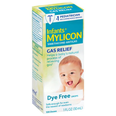 Mylicon Infants Gas Relief Drops - 100 Count