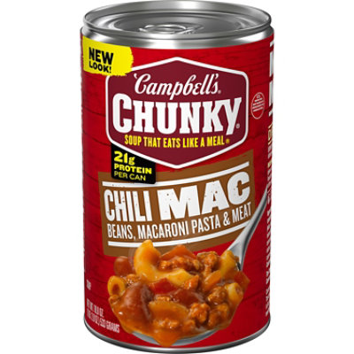 Campbell's Chunky Chili Mac Soup - 18.8 Oz