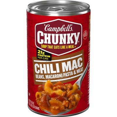 Campbell's Chunky Soup - Chili Mac - 18.8 Oz - Image 1