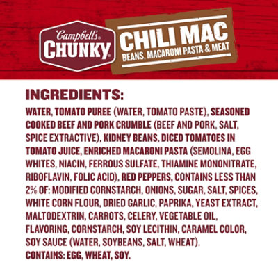 Campbell's Chunky Chili Mac Soup - 18.8 Oz - Image 5
