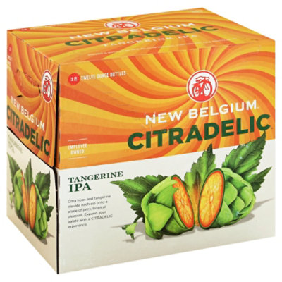 New Belgium Citradelic Tangerine Ipa In Bottles - 12-12 Fl. Oz. - Image 1