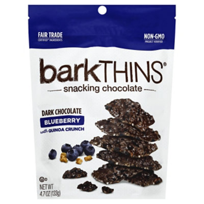 Bark Thins, Dark Chocolate Mint, 4.7oz Bag