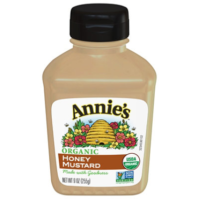 Annies Naturals Mustard Organic Honey - 9 Oz