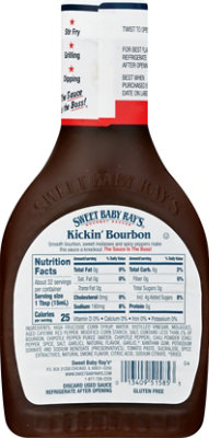 Sweet Baby Rays Sauce Wing & Glaze Kickin Bourbon - 16 Fl. Oz. - Image 5