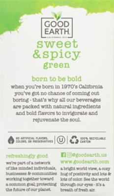 Good Earth Teas Sweet & Spicy Green Tea - 18 Count - Image 6