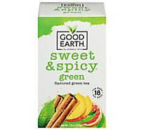 Good Earth Teas Sweet & Spicy Green Tea - 18 Count