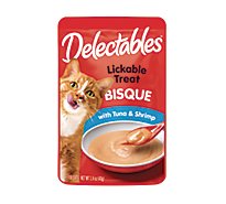 Delectables Lickable Treat Bisque Tuna & Shrimp - 1.4 Oz