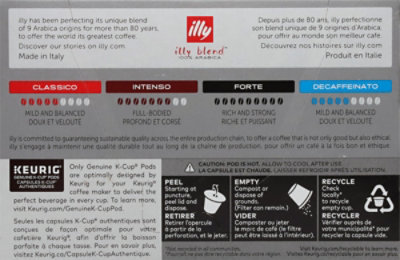 illy Coffee Arabica K-Cup Pods Dark Roast Coffee - 10-0.41 Oz - Image 5