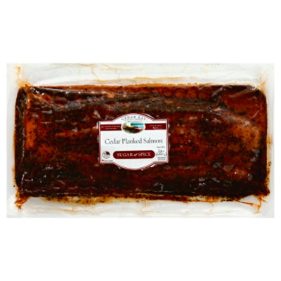 Cedar Bay Sugar & Spice Cedar Planked Atlantic Salmon - 24 Oz - Image 1