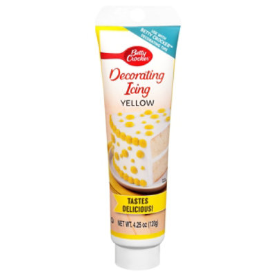 Betty Crocker Decorating Icing Yellow - 4.25 Oz - Image 3