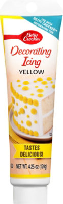 Betty Crocker Decorating Icing Yellow - 4.25 Oz - Image 2