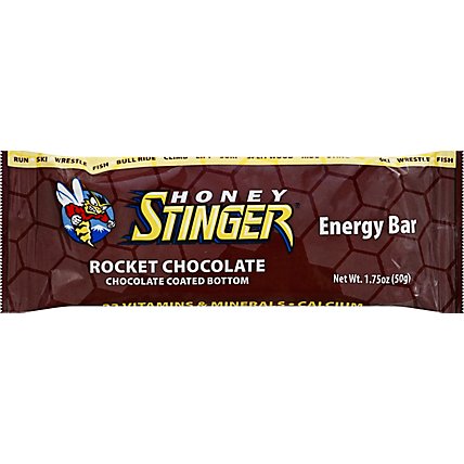 Honey  Bar Energy Rocket Choc - 1.75 Oz - Image 2