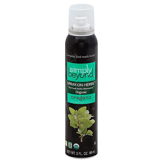 Simply Beyond Organic Oregno Herbs Spray On - 3 Oz