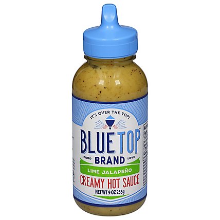 Blue Top Brand Sauce Lime Jalapeno - 9 Oz - Image 3