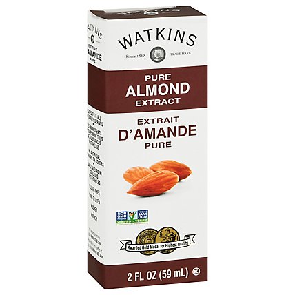 Watkins Extract Pure Almond - 2 Fl. Oz. - Image 1