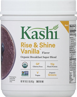 Kashi Breakfast Super Blend Rise & Shine Vanilla Organic - 16 Oz