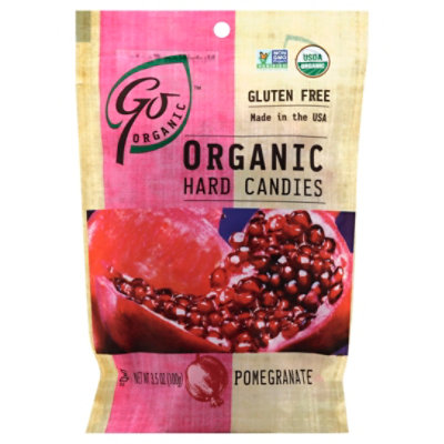Go Organic Candy Pomegranate - 3.5 Oz