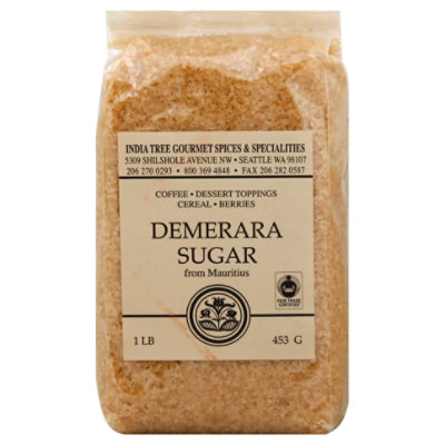 India Tree Sugar Demerara - 16 Oz - Image 1