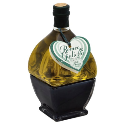 Mantova Romeo & Gulietta Balsamic Vinegar & Olive Oil Extra Virgin - 2-8.5 Fl. Oz. - Image 1