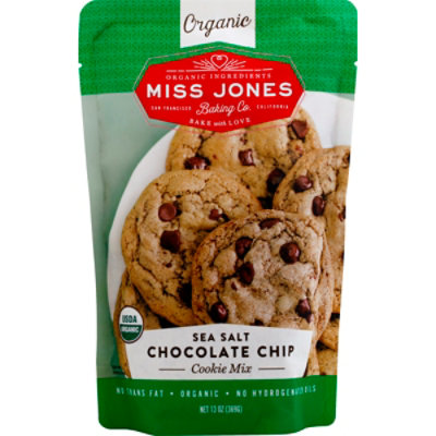 Miss Jones Baking Co Organic Cookie Mix Sea Salt Chocolate Chip 13 Oz randalls