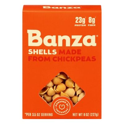 Banza Pasta Chickpea Shells - 8 Oz - Image 3