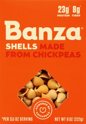 Banza Pasta Chickpea Shells - 8 Oz - Image 2