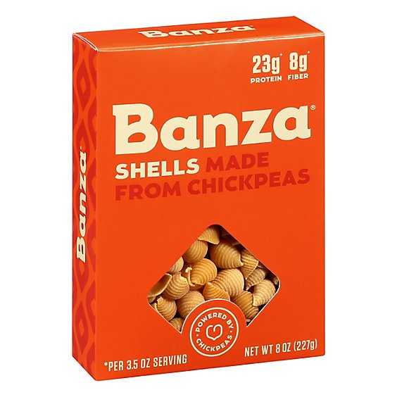 Banza Pasta Chickpea Shells - 8 Oz