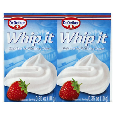 Dr. Oetker Whip it Stabilizer for Whipping Cream - 0.35 Oz - Image 1