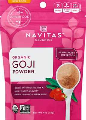 Navitas Goji Pwdr Org - 4 Oz - Image 2