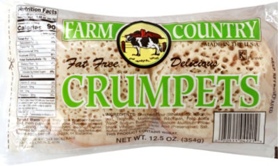 Farm Country Crumpet Plain - 12.5 Oz - Image 2
